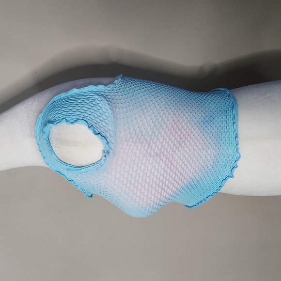 Nwot Free People Intimately Custom Tie Dye Smocked Crop Top - Picture 4 of 10